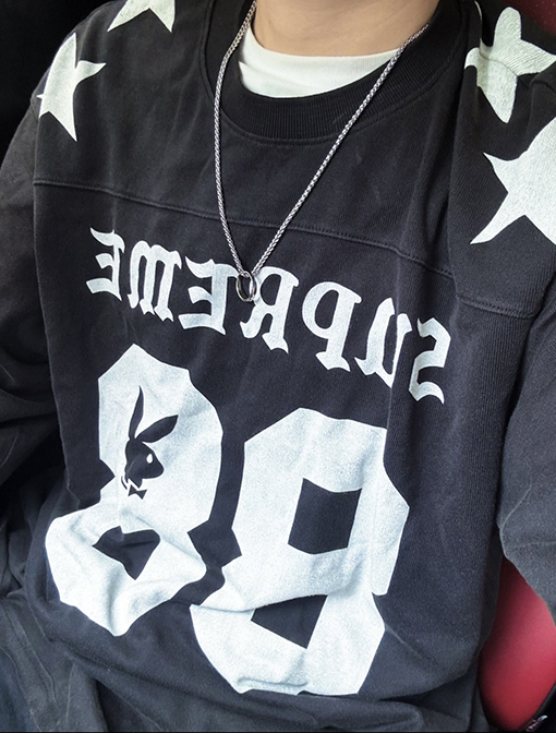 シュプリームコピー SUPREME L/S FOOTBALL TOP ラビットプレイボーイ88番長袖シャツ