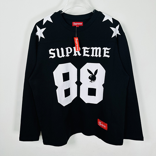 シュプリームコピー SUPREME L/S FOOTBALL TOP ラビットプレイボーイ88番長袖シャツ