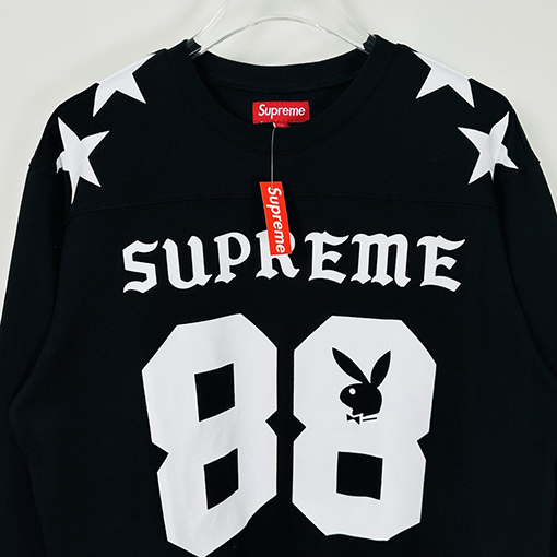 シュプリームコピー SUPREME L/S FOOTBALL TOP ラビットプレイボーイ88番長袖シャツ