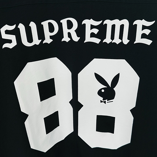 シュプリームコピー SUPREME L/S FOOTBALL TOP ラビットプレイボーイ88番長袖シャツ