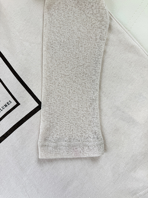 アクネストゥディオズ Acne Studios フェイクツーピースレタープリント長袖シャツ