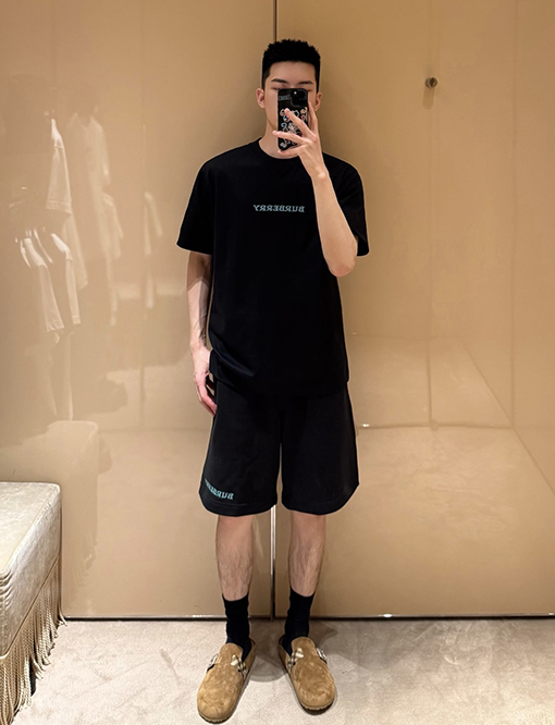 バーバリー BURBERRY ウォーホースプリント半袖Tシャツ