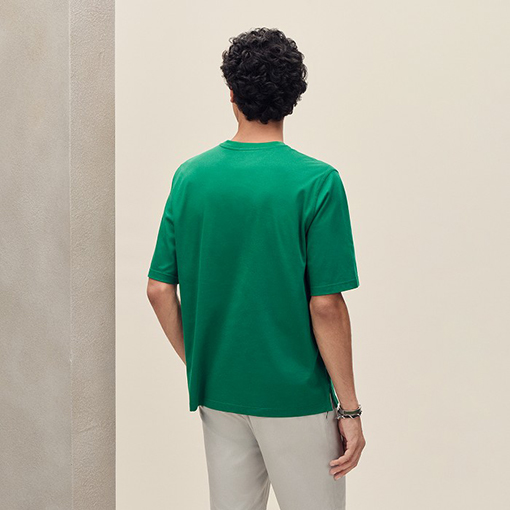 エルメスコピー Hロゴ入り半袖Tシャツ