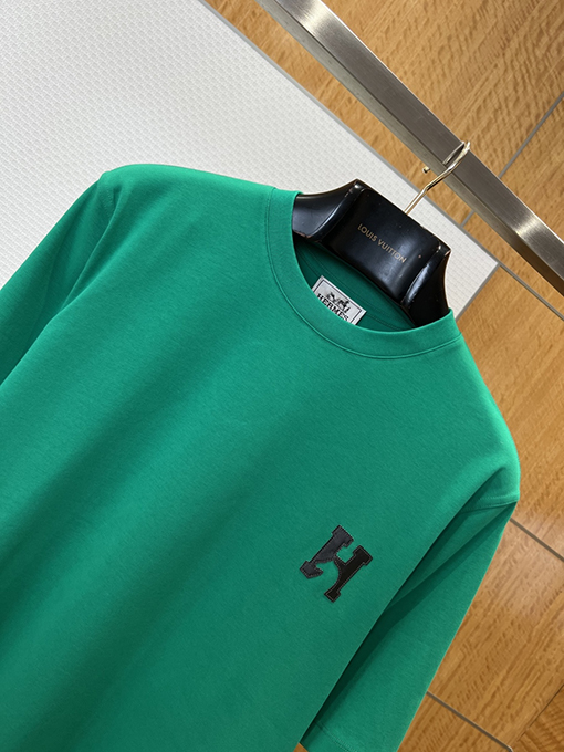 エルメスコピー Hロゴ入り半袖Tシャツ
