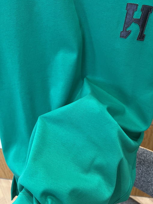 エルメスコピー Hロゴ入り半袖Tシャツ