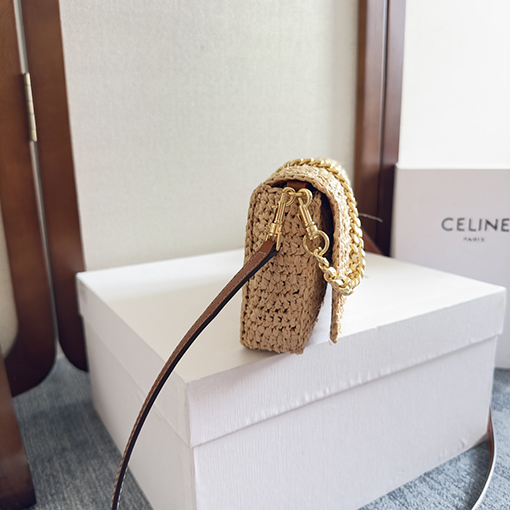 セリーヌスーパーコピー MULTIPOCHETTE 植物の素材レディースミニチュアパック