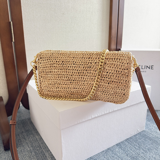 セリーヌスーパーコピー MULTIPOCHETTE 植物の素材レディースミニチュアパック