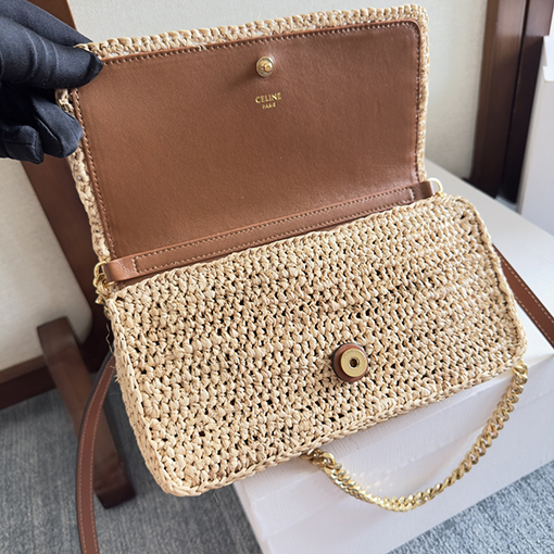 セリーヌスーパーコピー MULTIPOCHETTE 植物の素材レディースミニチュアパック