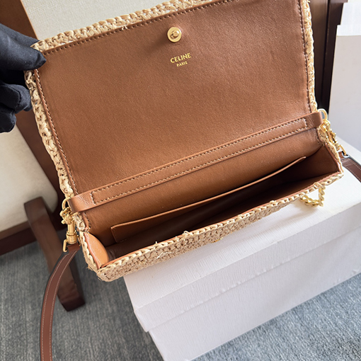 セリーヌスーパーコピー MULTIPOCHETTE 植物の素材レディースミニチュアパック