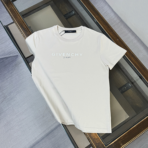 ジバンシィコピー Givenchy ニュークラシックプリントロゴレターロゴ半袖Tシャツ