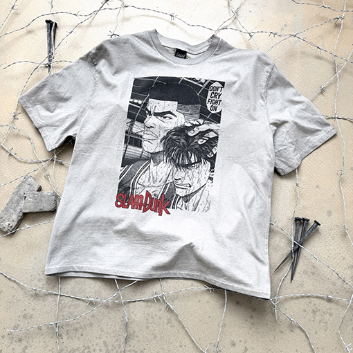 セントマイケルコピー スラムダンク限定ヘビーウェイトウォッシュ半袖Tシャツ