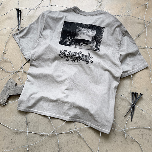セントマイケルコピー スラムダンク限定ヘビーウェイトウォッシュ半袖Tシャツ