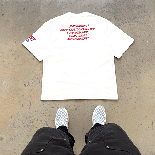 セントマイケル 映画「トゥルーマンショー」に敬意を表した限定半袖Tシャツ
