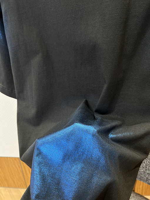 アクネストゥディオズコピー Acne Studios グラデーションホットスタンプロゴレター半袖Tシャツ