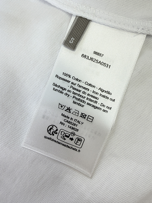 ディオールスーパーコピー Dior ファッションなコミックプリント刺繍入り半袖Tシャツ