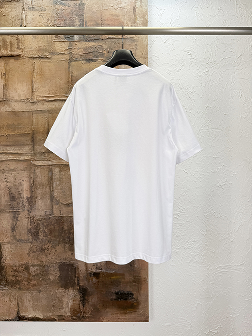 ディオールスーパーコピー Dior ファッションなコミックプリント刺繍入り半袖Tシャツ