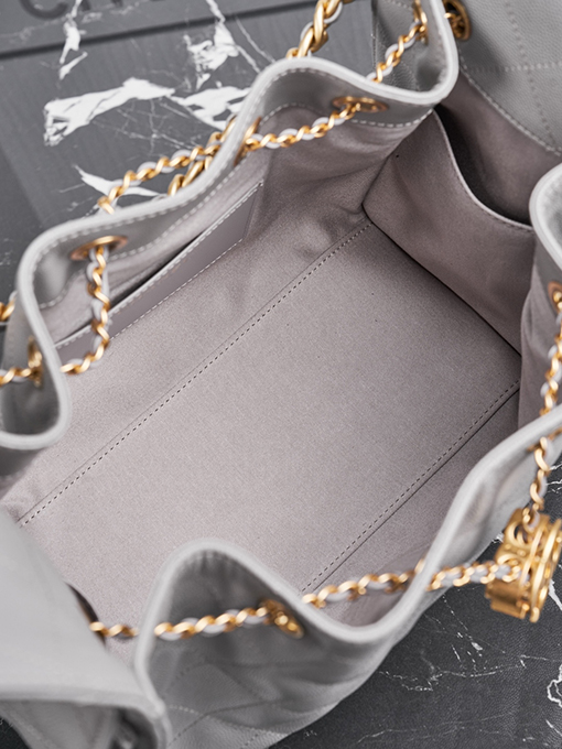 シャネルコピー Hobo Antiba レディースヒッピー風の小さなグレーのバッグ