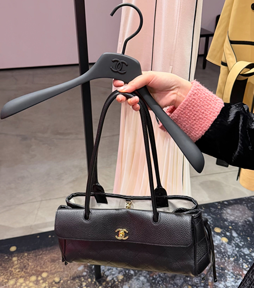 シャネル レディース春夏バゲットバッグ ショッピングバッグ 小型ブラックバッグ