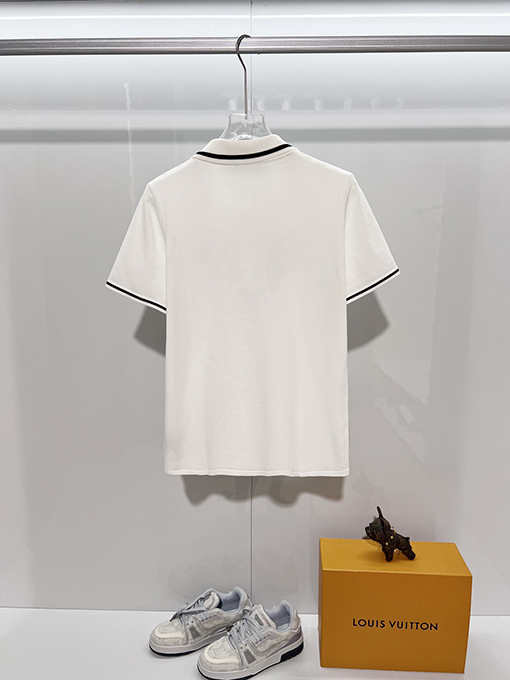 フェンディコピー ダブルFF リトルモンスターアイズ ニット半袖ポロシャツ