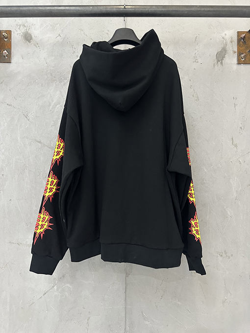 バレンシアガ BALENCIAGA クラシックな聖心大聖堂のフード付きスウェットシャツ