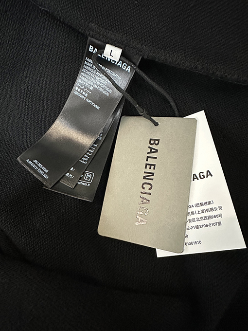 バレンシアガ BALENCIAGA クラシックな聖心大聖堂のフード付きスウェットシャツ