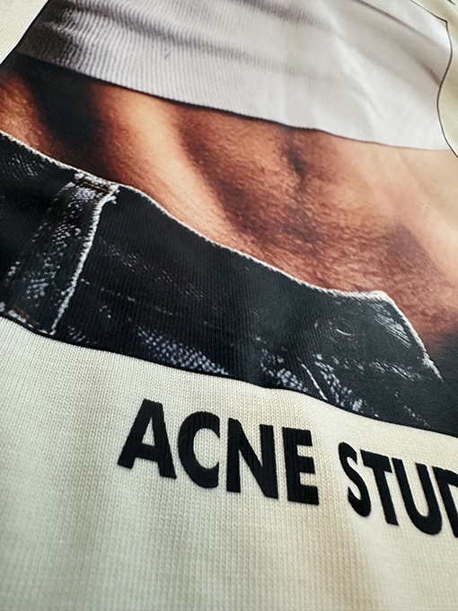 アクネストゥディオズ Acne Studios ランウェイルック プリント長袖シャツ