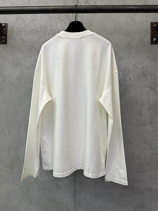 アクネストゥディオズ Acne Studios 文字プリントの長袖シャツ