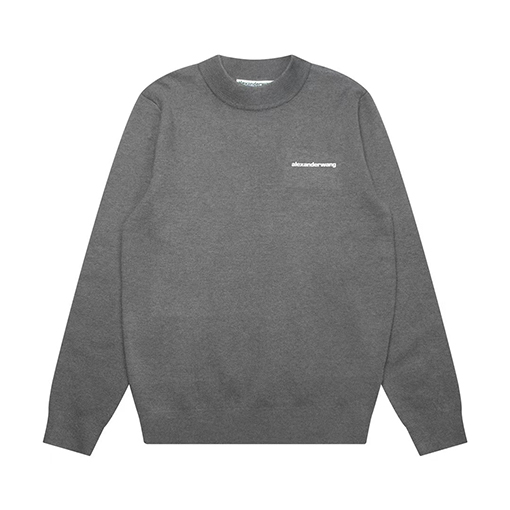 アレキサンダーワン Alexander Wang シンプルなスローガン入りセーターのベースレイヤー
