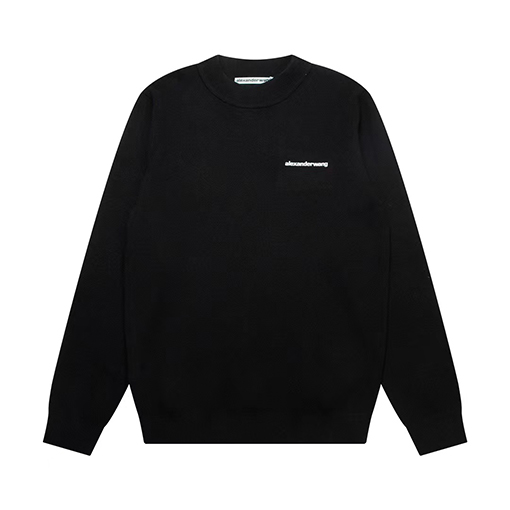 アレキサンダーワン Alexander Wang シンプルなスローガン入りセーターのベースレイヤー