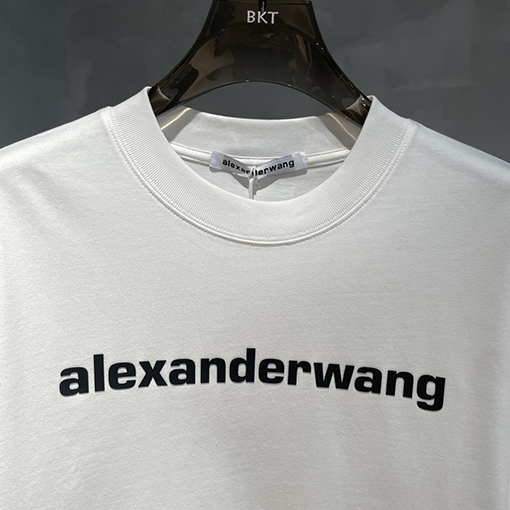 アレキサンダーワンコピー Alexander Wang 秋冬プリントロゴ入りロゴ長袖シャツ