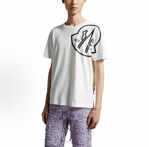 モンクレール MONCLER コラボレーションアートプリントクルーネック半袖Tシャツ