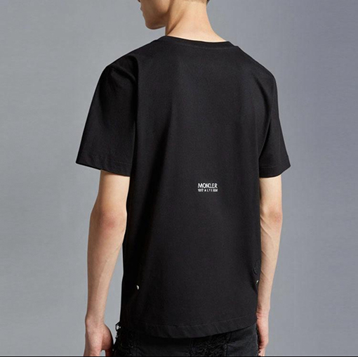モンクレール MONCLER コラボレーションアートプリントクルーネック半袖Tシャツ