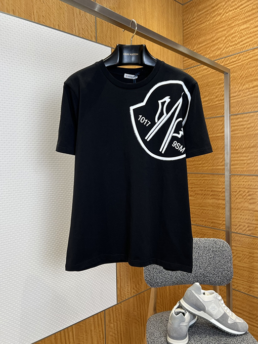 モンクレール MONCLER コラボレーションアートプリントクルーネック半袖Tシャツ
