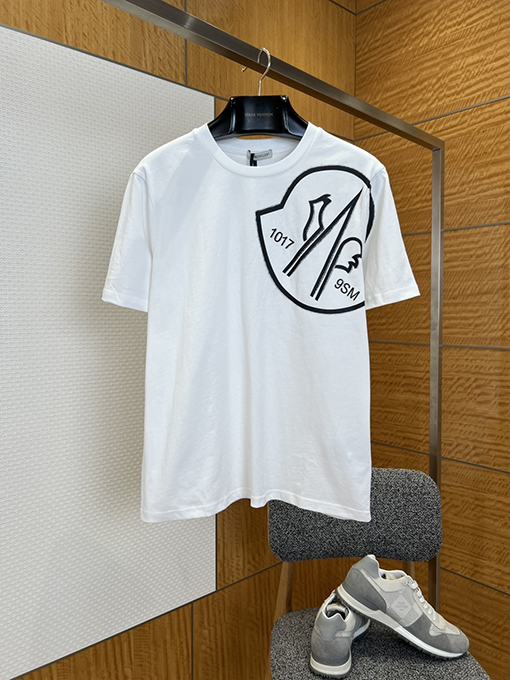 モンクレール MONCLER コラボレーションアートプリントクルーネック半袖Tシャツ