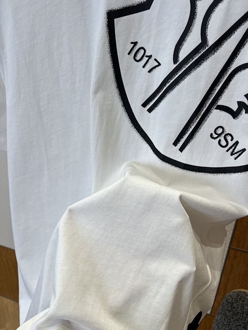 モンクレール MONCLER コラボレーションアートプリントクルーネック半袖Tシャツ