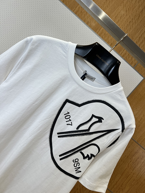 モンクレール MONCLER コラボレーションアートプリントクルーネック半袖Tシャツ