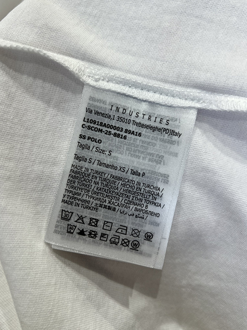 モンクレールコピー クラシックロゴ レザーラベル クルーネック 半袖Tシャツ