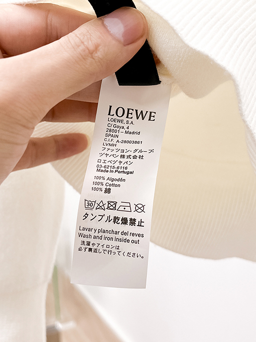 ロエベ LOEWE 新作ウール混ニットウェア