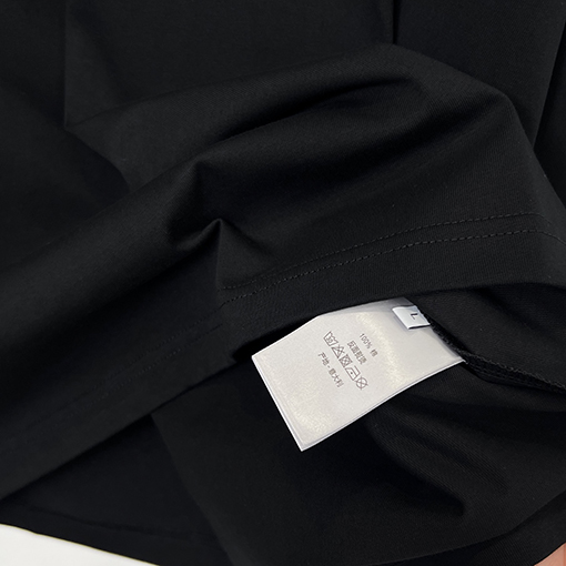 ディオールコピー Christian Dior Couture レターラベル付き純綿長袖カジュアルユニセックスカップルベースレイヤーシャツ