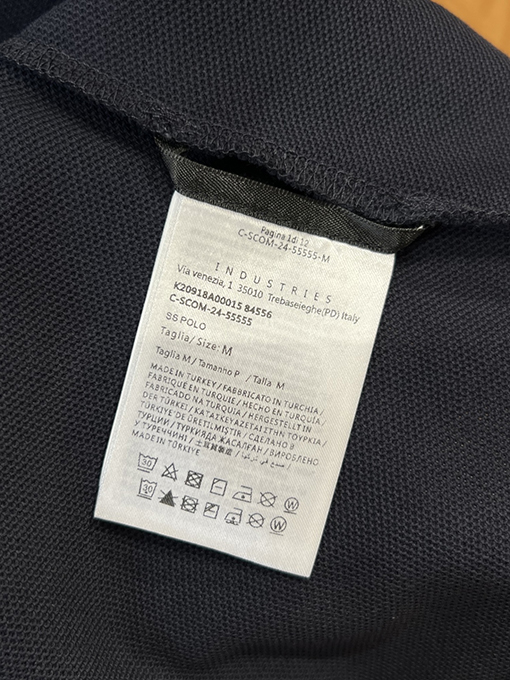 モンクレールスーパーコピー レザーラベル 半袖ポロシャツ