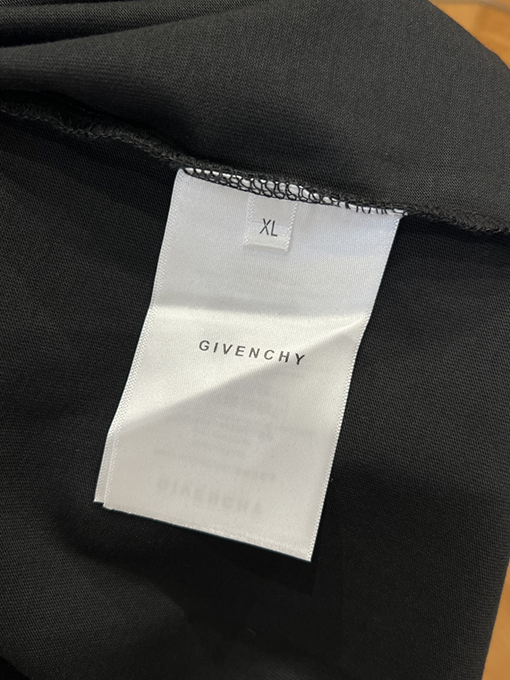 ジバンシィ GIVENCHY ファッションな番号23のレトロプリント半袖Tシャツ