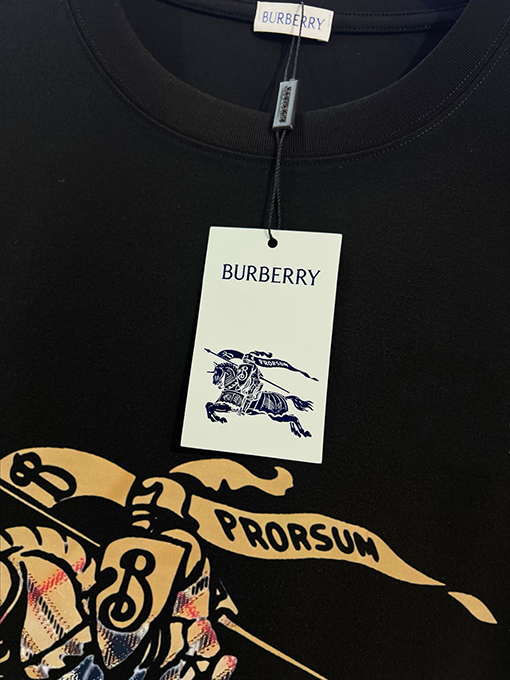 バーバリーコピー BURBERRY ウォーホース レタープリントロゴ 半袖Tシャツ