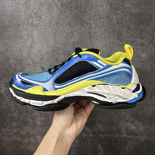 バレンシアガ Triple S .2 プラットフォームレースアップローカットチャンキースニーカー(XAバージョン)