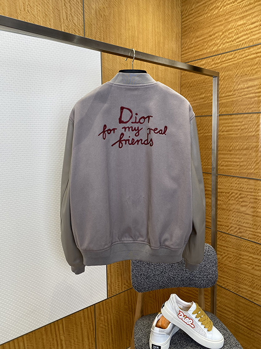 ディオールコピー Dior for my real friends パッチワークベースボールジャケット