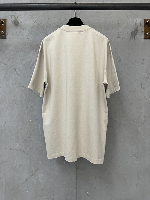 アクネストゥディオズコピー Acne Studios クマ柄プリントの厚半袖Tシャツ