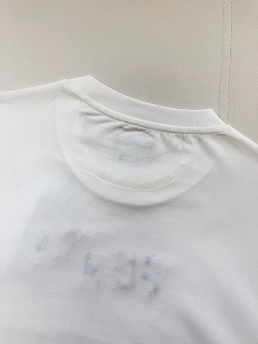 フェンディ FENDI カラーブロック刺繍文字入り半袖Tシャツ
