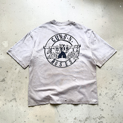 セントマイケル ガンズアンドローゼズコラボレーション半袖Tシャツ