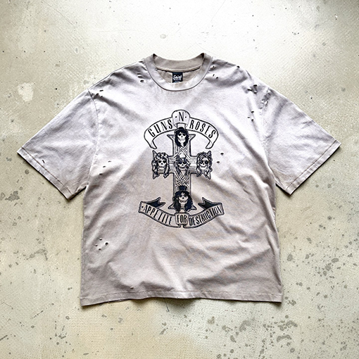 セントマイケル ガンズアンドローゼズコラボレーション半袖Tシャツ