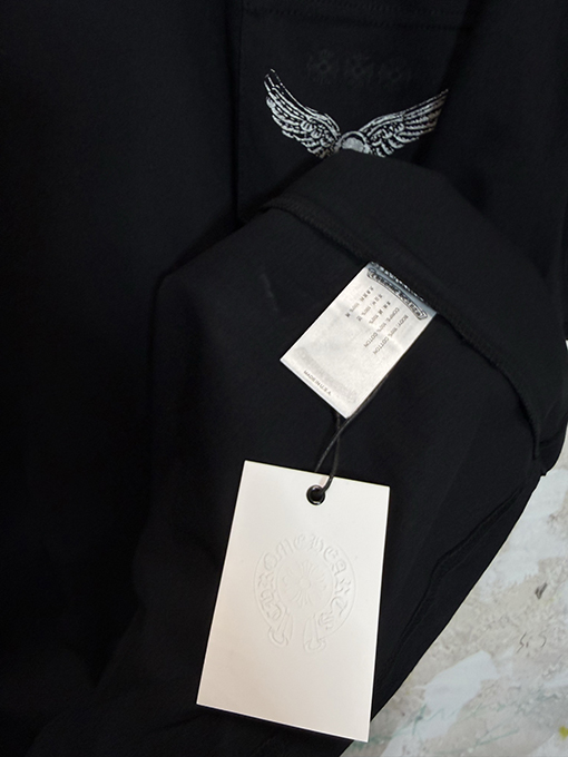 クロムハーツスーパーコピー Foti スカルクロス柄の半袖Tシャツ