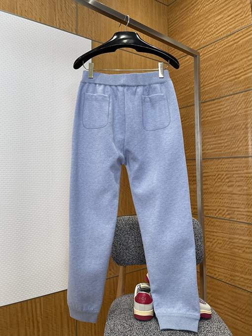 ディオールコピー 刺繍ロゴ入りジップアップパーカーとパンツのセット